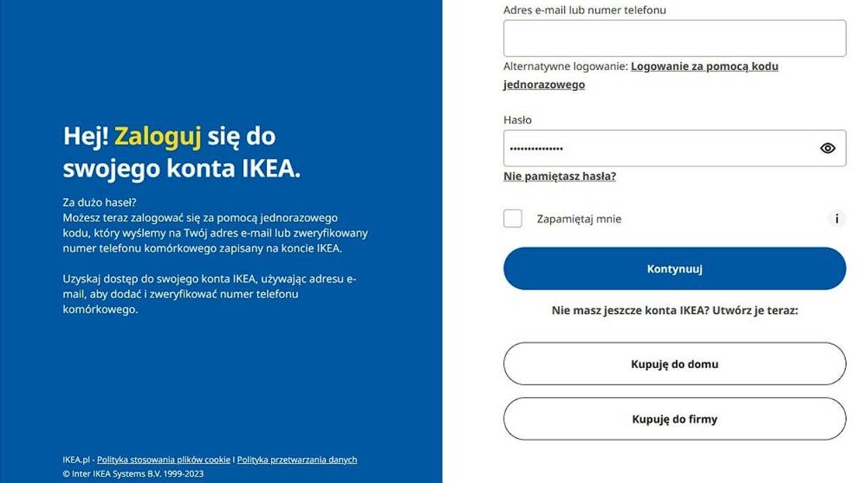 ikea infolinia